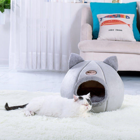 ComfyHouse™ - Niche pour chat ultra confortable - Ma boutique féline