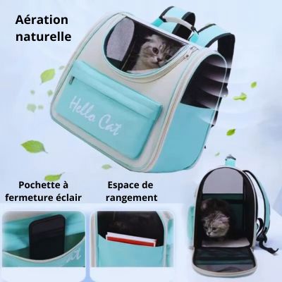 Sac à dos pour chat - mignon - Ma boutique féline