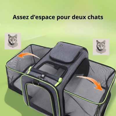 Sac de transport pour chat - grande dimension - Ma boutique féline